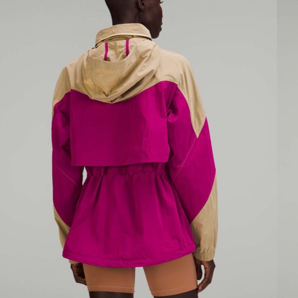 Lululemon Evergreen Anorak Prosecco / Ripened Raspberry Size 6 - Picture 2 of 15